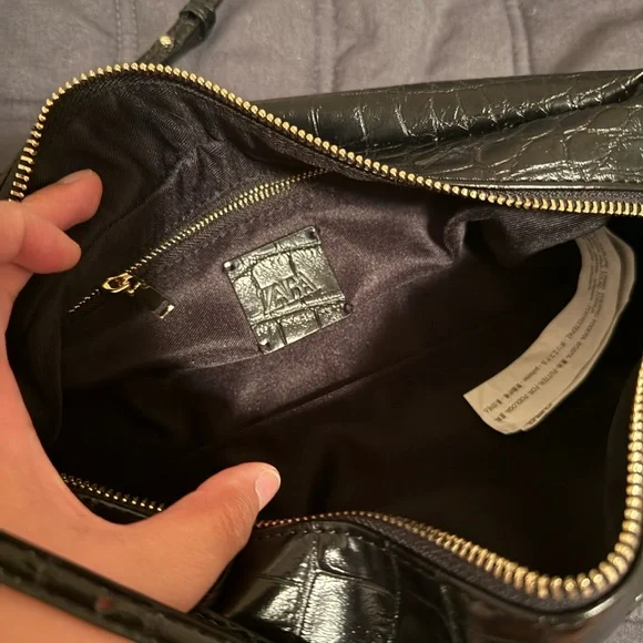 Zara croc shoulder bag - Picture 6 of 6